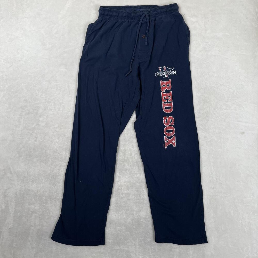 Boston Red Sox Pants Mens Small Blue MLB Baseball Concepts Sport 2013 Champs